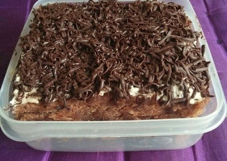 Langkah mengolah Bolu Coklat ala Bunda Rey nikmat