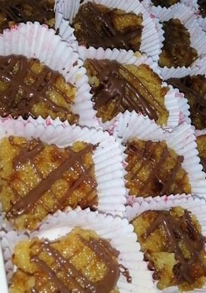صورة لوصفة بسبوسه بالنوتيلا 😍