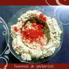 Una foto de Hummus de garbanzos