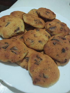 Una foto de Cookies con pepitas de chocolate