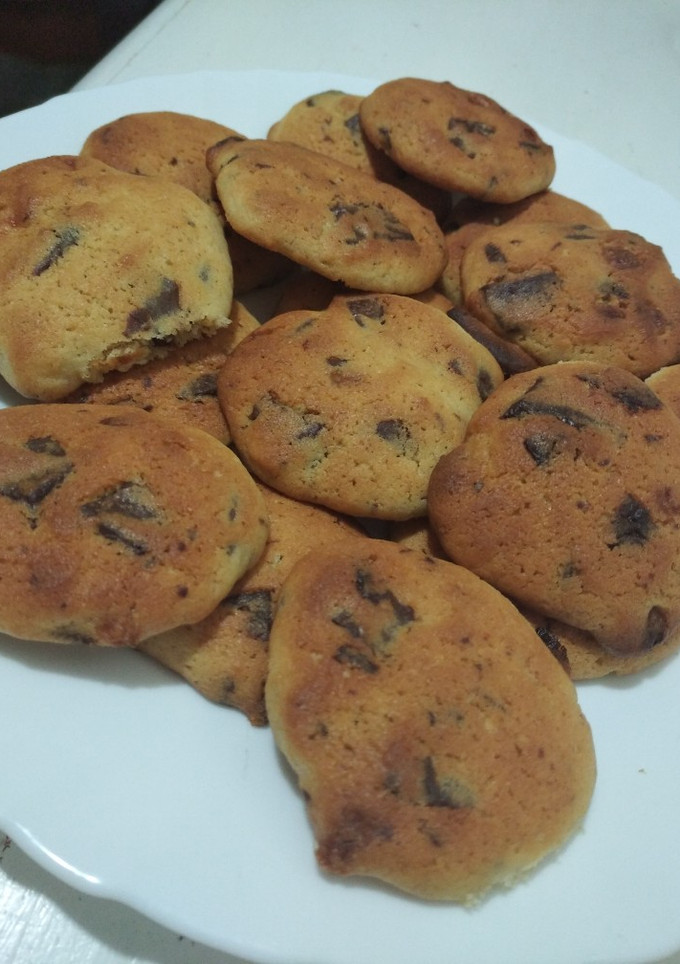 Una foto de Cookies con pepitas de chocolate