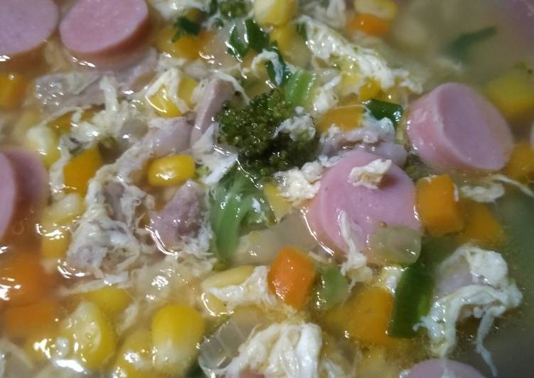 Resep Sup Jagung Spesial, Lezat