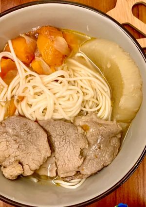 紅燒豬肉麵 的食譜成品照片