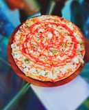 Homemade paneer cheesy Pizzaa 🍕