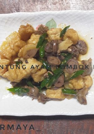 Foto resep Jantung Ayam Lombok Ijo