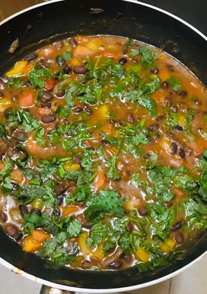 A picture of Bean stew#4weekschallenge.
