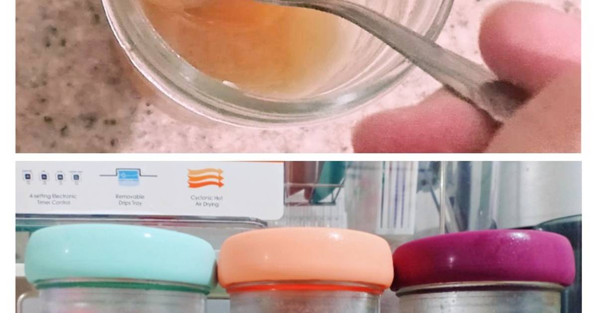 Resep Kaldu ayam jelly (bone broth) slow cooker MPASI oleh dina23