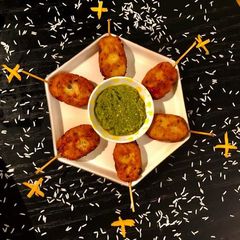 A picture of Leftover Rice Cutlet.