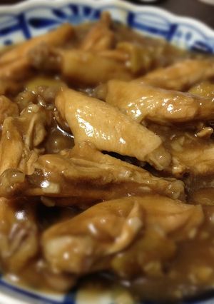 A picture of Cola Chicken Wings.