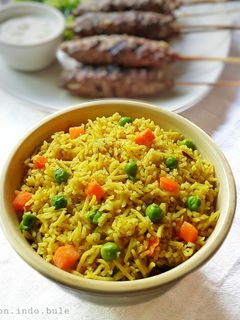 A picture of Mediterranean Rice (rice cooker).