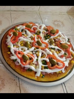 Una foto de Pizza fácil y riquísima