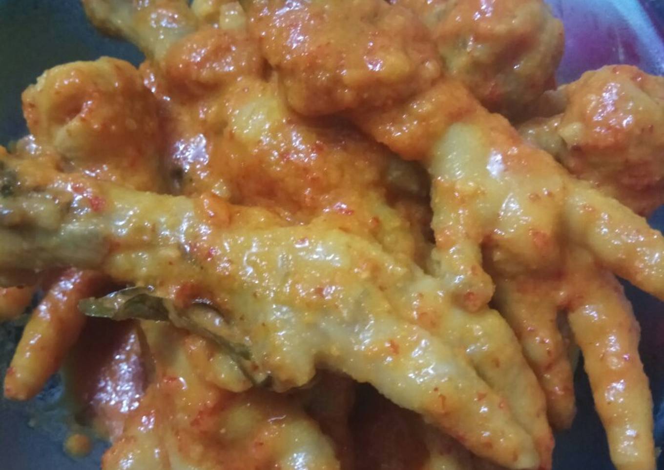 Ceker bumbu pedas manis