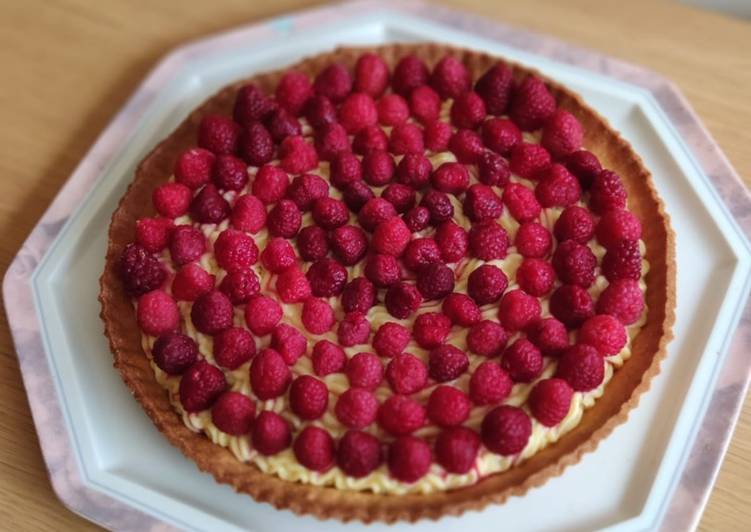 Méthode la plus simple pour Préparer Super rapide Fait maison Tarte aux framboises