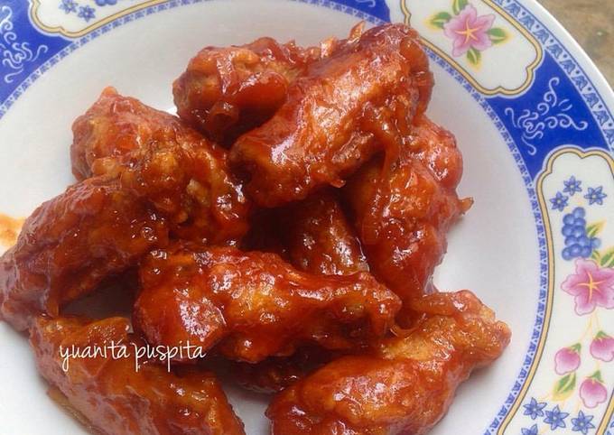 Resep Ayam Saus Korea With Gochujang Oleh Yuanita Cenit Cookpad