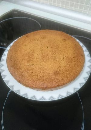 Una foto de Bizcocho integral de coco y chocolate