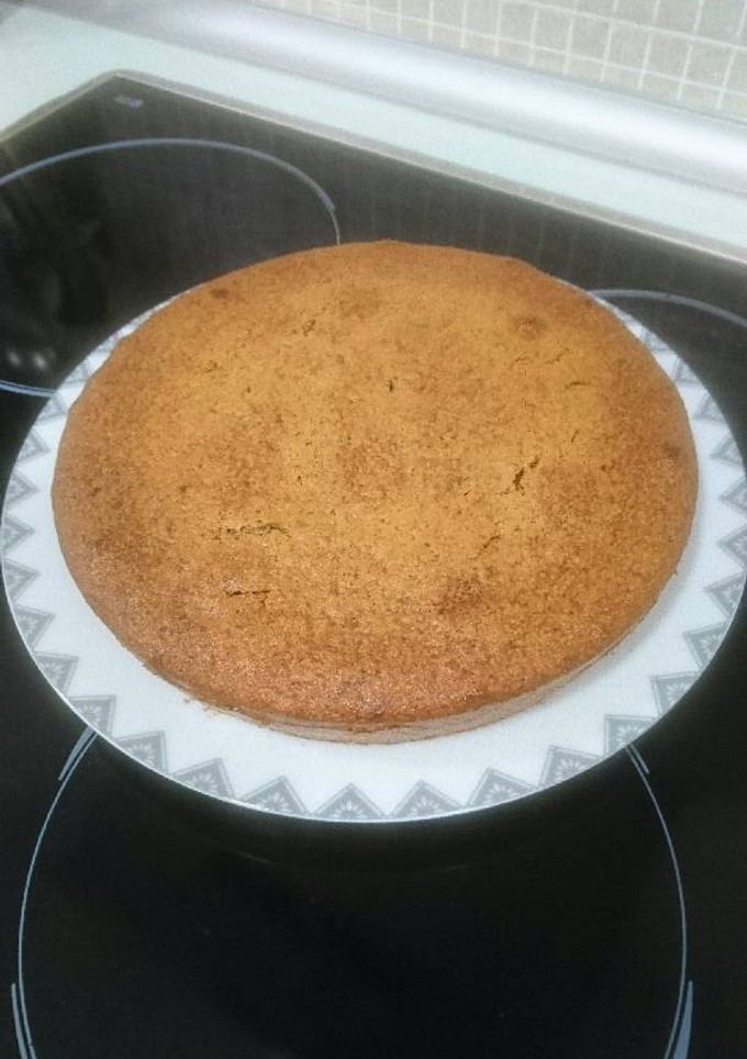 Una foto de Bizcocho integral de coco y chocolate