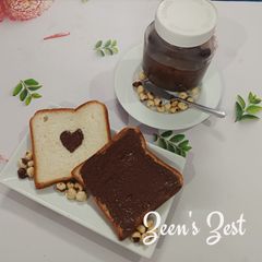 A picture of Homemade Nutella.