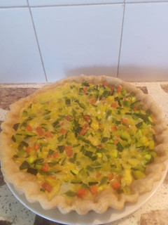 Una foto de Tarta de zapallito