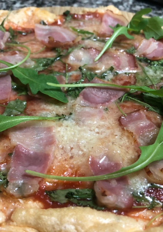 Una foto de Pizza nube