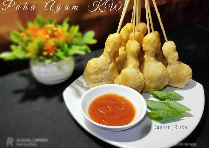 Langkah Mudah untuk Menyiapkan Paha Ayam KW (jajanan SD) yang Lezat Sekali