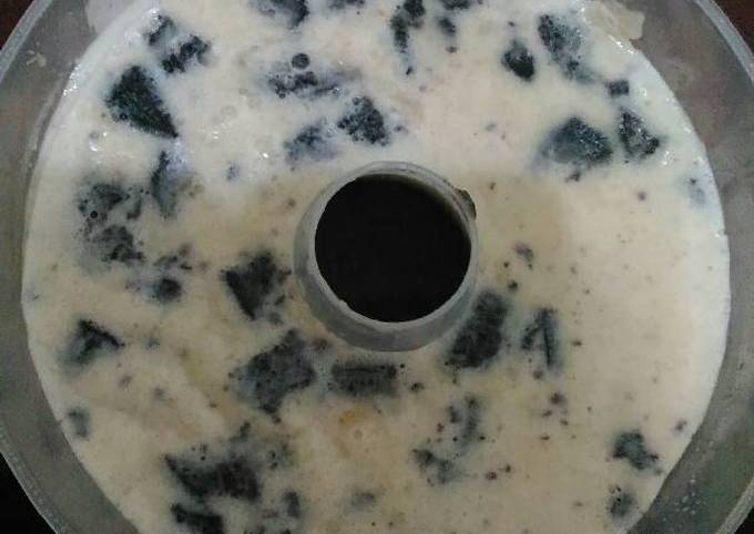 Puding oreo dan kue kering