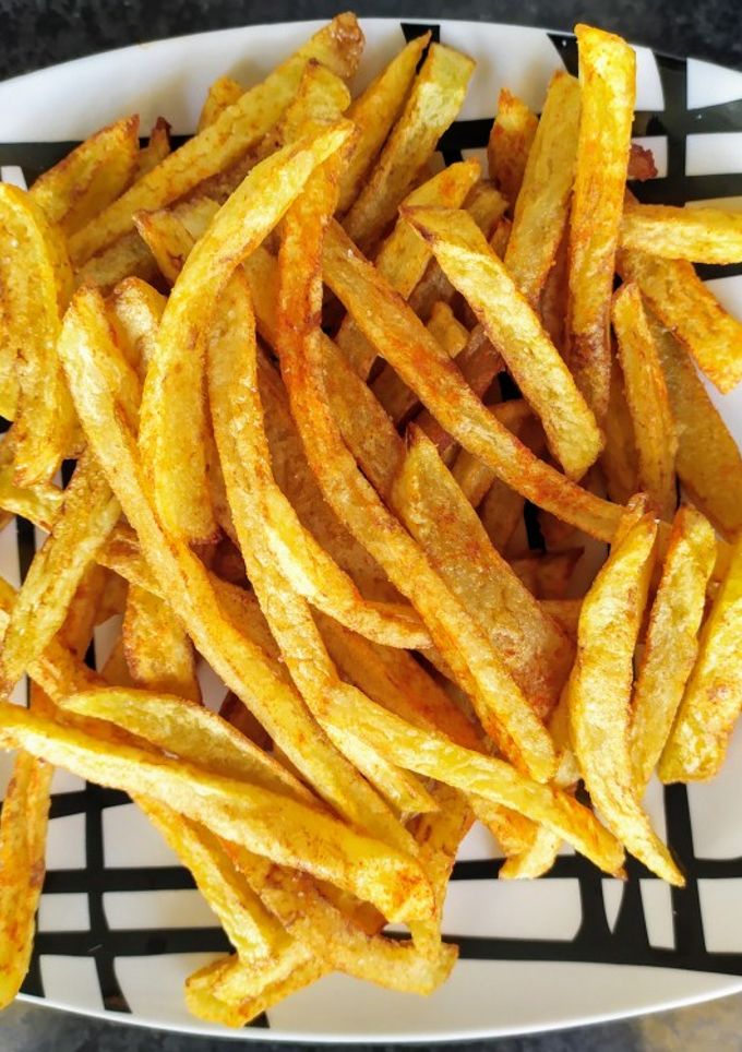 Una foto de Patatas fritas tipo taco-bell