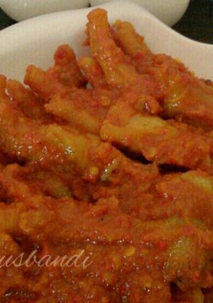 Foto resep Ceker Pedas Balado