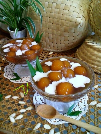 Langkah Mudah untuk Menyiapkan Resep Candil Tepung Ketan &amp; Labu Kuning yang  Bikin Ketagihan Anti Ribet, Sempurna