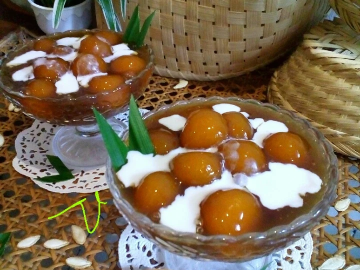 Langkah Mudah untuk Menyiapkan Resep Candil Tepung Ketan &amp;amp; Labu Kuning yang  Bikin Ketagihan Anti Ribet, Sempurna