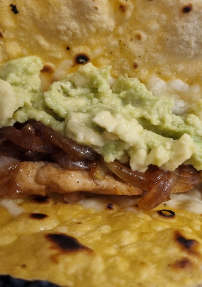Una foto de Tacos de pollo a mi manera