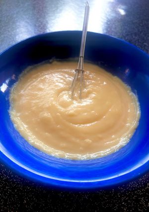 Une photo de Crème pâtissière rapide