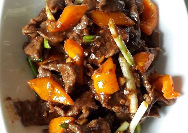 Resep Mongolian Beef Yang Nikmat
