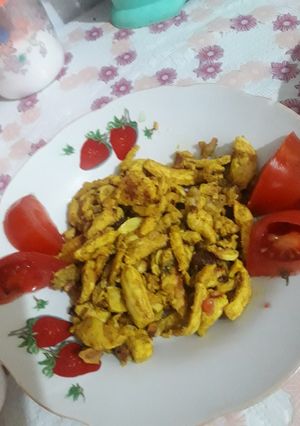 صورة لوصفة كص الدجاج