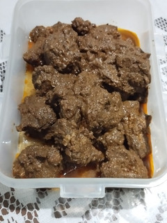 Foto resep Rendang Daging Sapi bumbu instant level 1