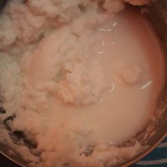 Homemade butter A picture of Homemade butter.