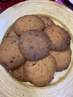 Una foto de Galletitas veganas con chips de chocolate👌🏼