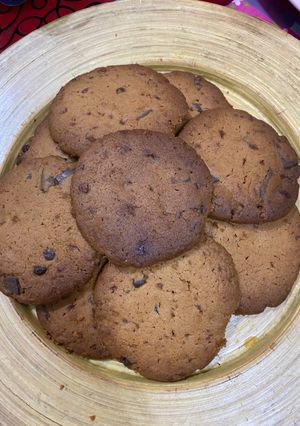 Una foto de Galletitas veganas con chips de chocolate👌🏼