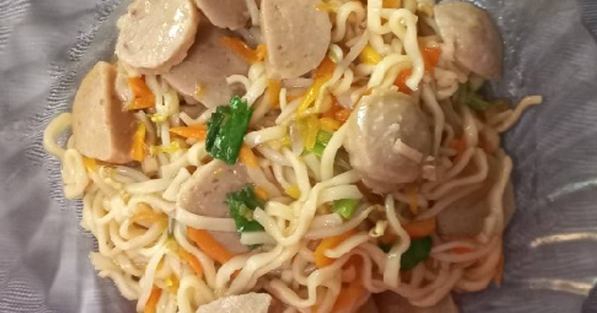 Resep Mie Kluntung Bakso Oleh Eka Suhartatik Cookpad