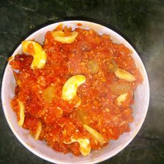 A picture of Gajar Ka Halwa.