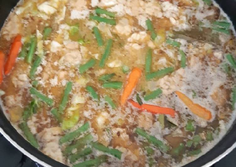 Sayur lodeh bumbu Bamboe