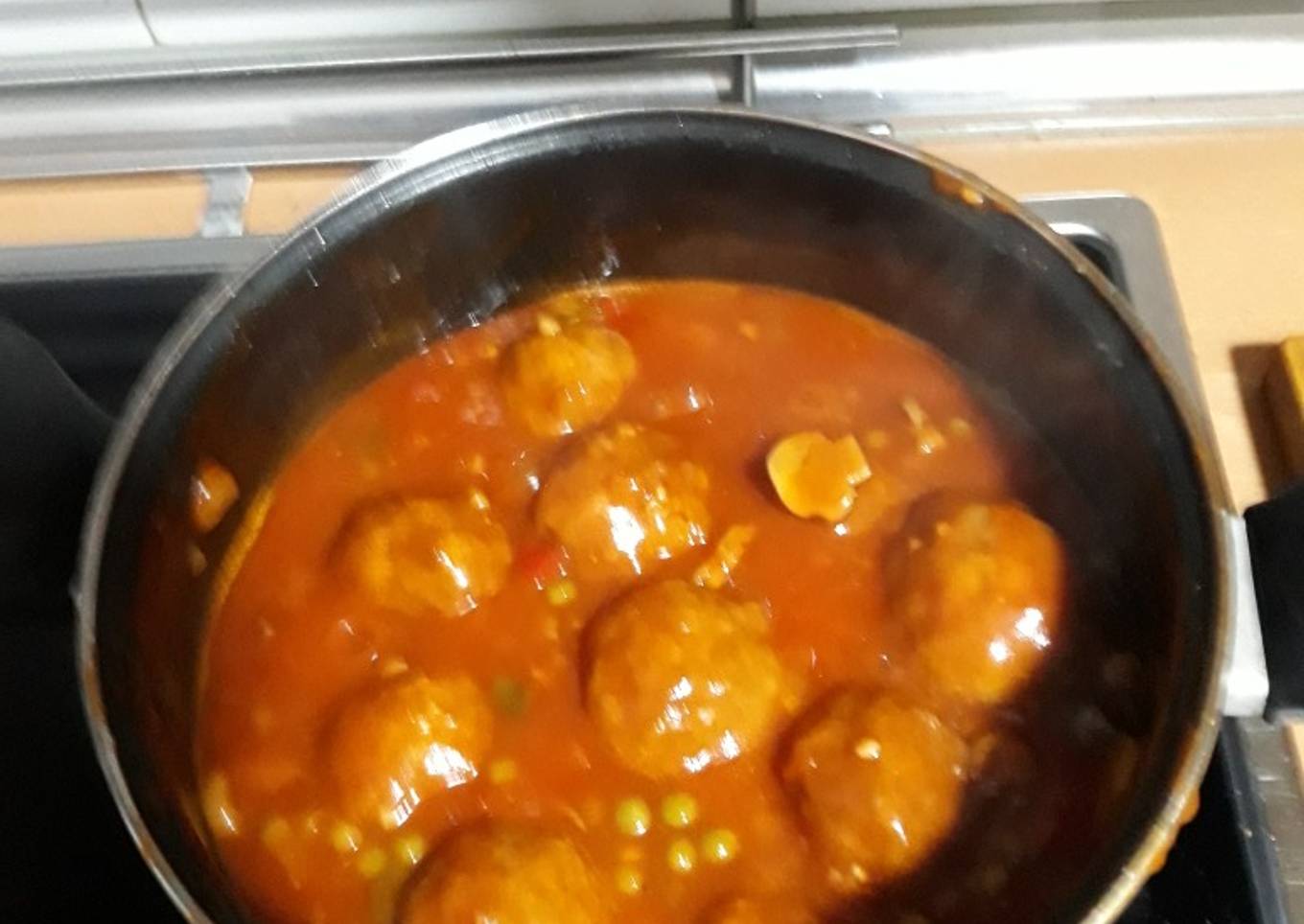 Albóndigas con tomate
