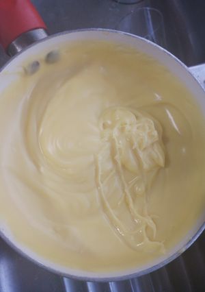 Una foto de Crema pastelera