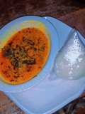 Tuwon couscous and egusi soup