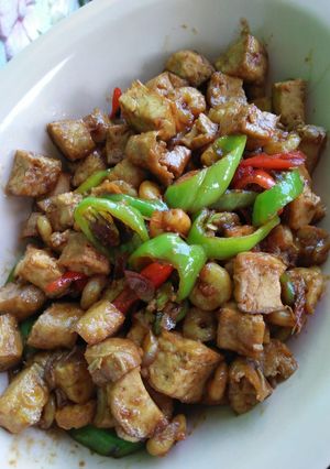 Foto resep Udang Tahu Kecap Pedas