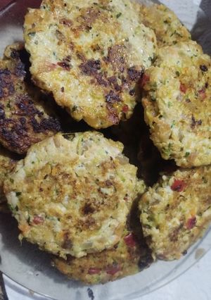 Una foto de Hamburguesas de pollo