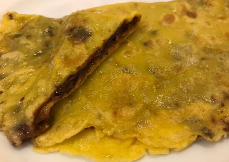 How to Make Fatto in casa super veloce Crêpes senza latte con nutella