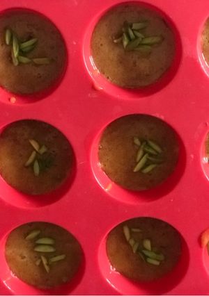 A picture of Patasha /Batasha - muscovado sugar and jaggery candy.