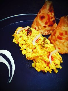পনির ভুর্জি (Paneer Bhurji recipe in Bengali) রেসিপির প্রধান ছবি