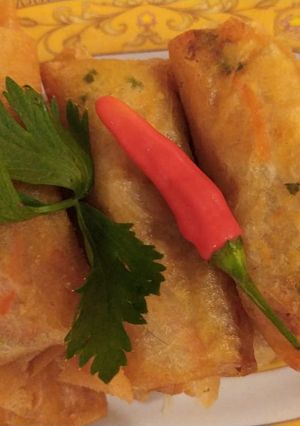Foto resep Lumpia isi bihun dan sayur