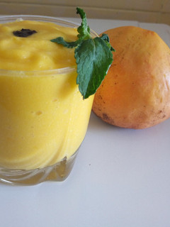 A picture of Creamy Mango Lassi.